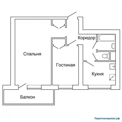 типовая планировка двухкомнатной квартиры и-209а