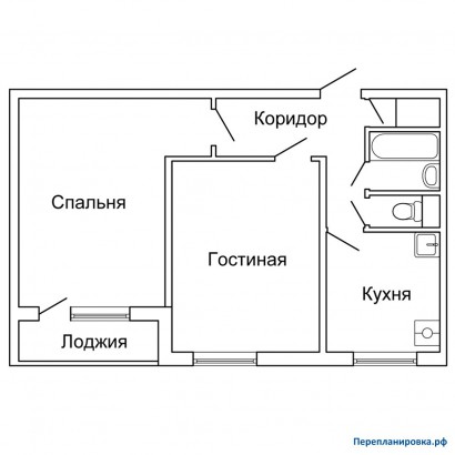 типовая планировка двухкомнатной квартиры 1605ам/12
